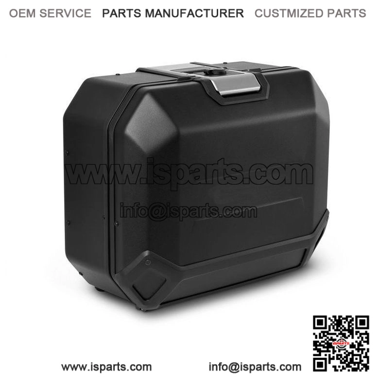 35L Right Side Only Black Pannier with Mounting Kit for QJ Motor SRT 800 (2022-2024) - Motorcycle Luggage