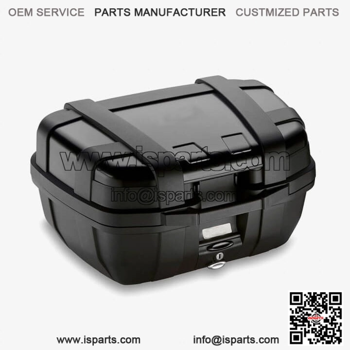 Black 52L Motorcycle Panniers for QJ MOTOR SRT 600 SX (2024) - Side Luggage Cases