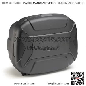 Black 35L Top Case for QJ MOTOR SRT 600 SX (2024) - Motorcycle Storage