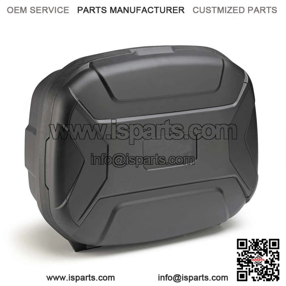Black 35L Top Case for QJ MOTOR SRT 600 SX (2024) - Motorcycle Storage