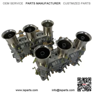 Pair of Porsche Weber 46 IDA Carburetors for Porsche 911, 906, and 914-6 Models