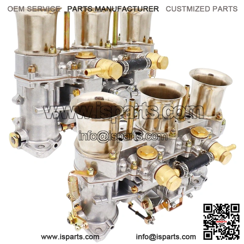 Pair of Weber 40 IDA Carburetors for Porsche 911, 906, and 914-6 Models