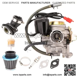 PD18J Carburetor for GY6 50cc 100cc 139QMB 139QMA Scooter (Jonway, Keihin Style)