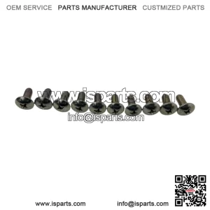 10 Pcs Front Door Hinges Screws for Suzuki SJ413 SJ410 Samurai Sierra Drover