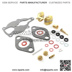 Carburetor Kit and Float for Zenith Wisconsin Engine VH4D VHD TJD Replaces LQ39