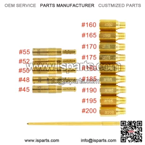 Carburetor Main Pilot Slow Jet Needle for Honda CRF450R CRF450X Suzuki DRZ400 RMZ450