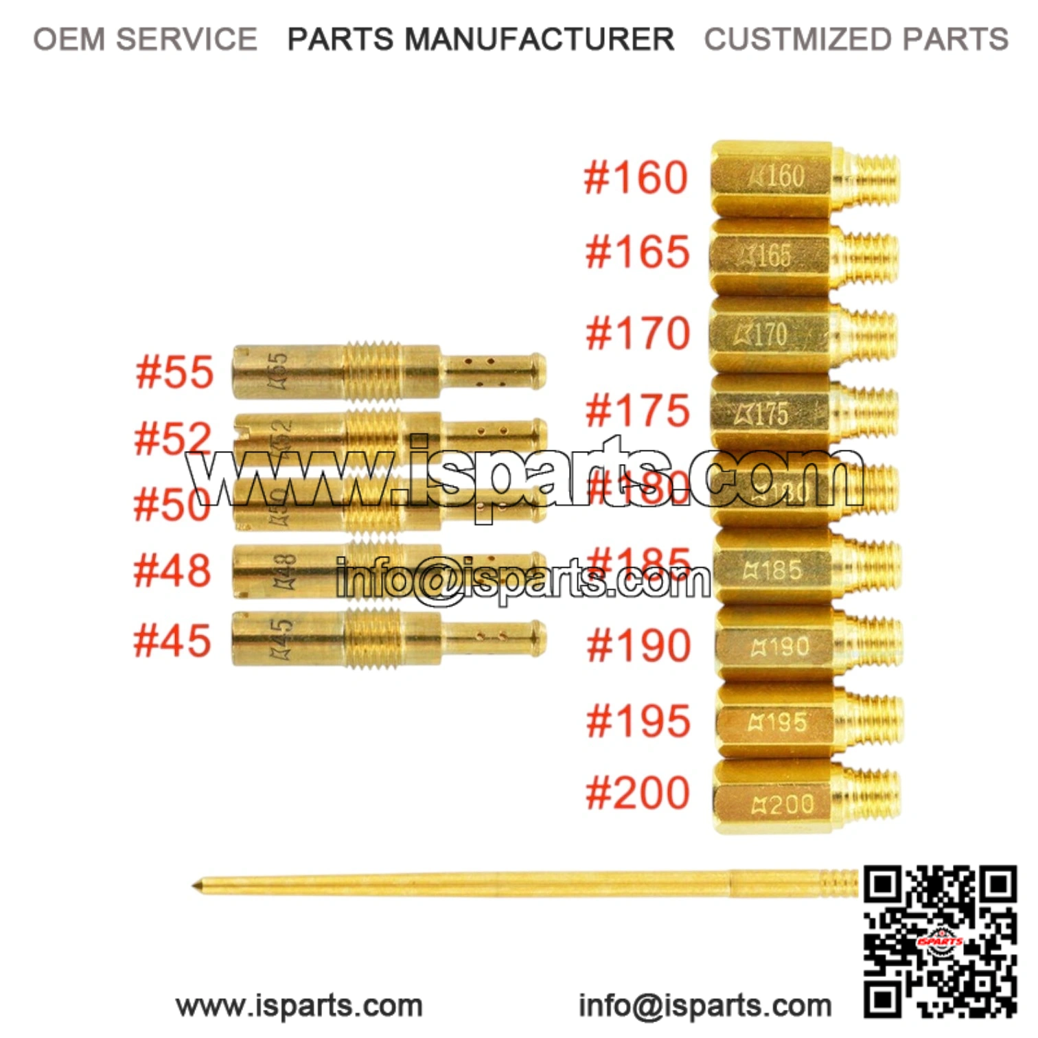Carburetor Main Pilot Slow Jet Needle for Honda CRF450R CRF450X Suzuki DRZ400 RMZ450
