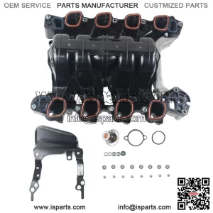 Upper Intake Manifold with Gaskets for 2001-2011 Ford Crown Victoria, Mustang, Explorer, Lincoln Town Car, Mercury Grand Marquis, Mountaineer V8 4.6L ?C 615-175, 9W7Z9424A