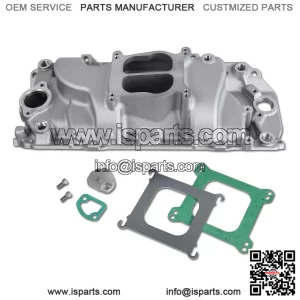 2161 53001 Intake Manifold ?C Aluminum Dual Plane Compatible with Chevy Big Block BBC 1965-2000 396 402 427 454 V8 Engine