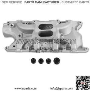 2121 8124 Intake Manifold ?C Aluminum Dual Plane Compatible with Ford Windsor Small Block SBF 1962-2001 260 289 302W V8 ?C Idle-6,500, DM-3212-N ?C Silver