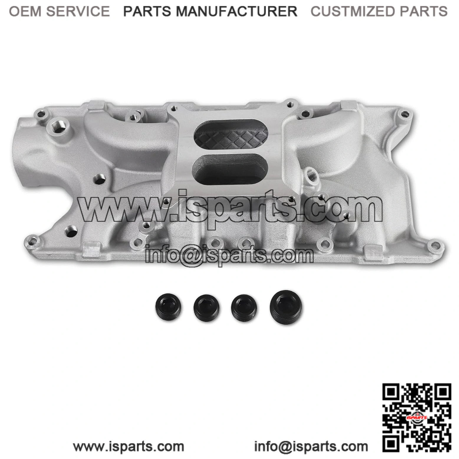 2121 8124 Intake Manifold ?C Aluminum Dual Plane Compatible with Ford Windsor Small Block SBF 1962-2001 260 289 302W V8 ?C Idle-6,500, DM-3212-N ?C Silver