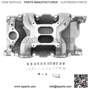 318 Intake Manifold ?C Dual Plane Replacement for 1967-2003 Chrysler LA Magnum 318 340 360 5.2/5.9L Small Block ?C Air Gap Intake Manifold 55026, 85026, DM-3812