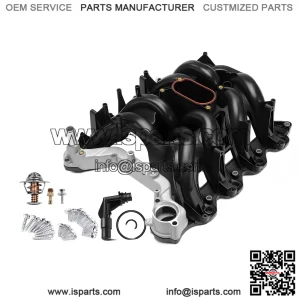 Upper Intake Manifold with Gaskets and Thermostat Kits ?C V8 5.4L Compatible with Ford E-Series, F-Series, F150, F250, F350, E150, E250, E350, E450, Excursion, Expedition ?C Replaces 2L1Z-9424-AA