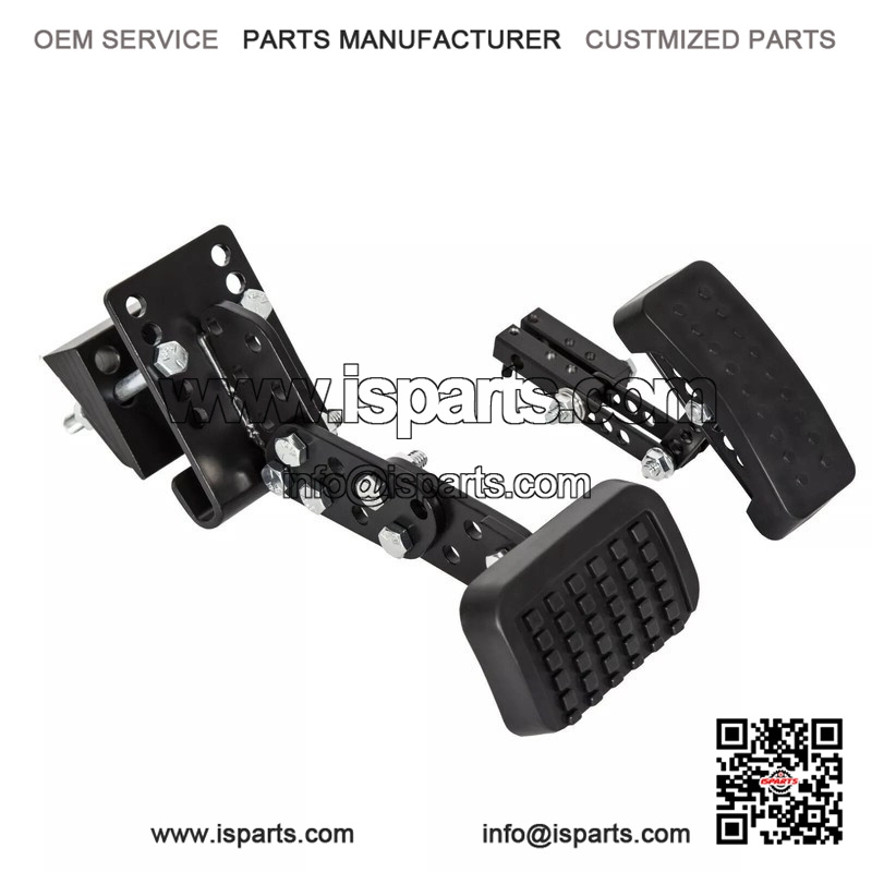 Throttle and Brake Pedal Extender Kit for Universal ATV UTV Quad Bike