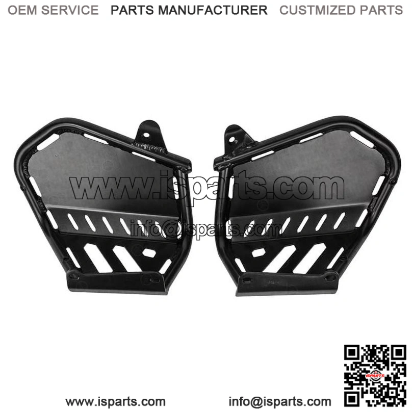 Black Aluminum Heel Guards for 2006-2026 Yamaha RAPTOR 700 700R YFM700