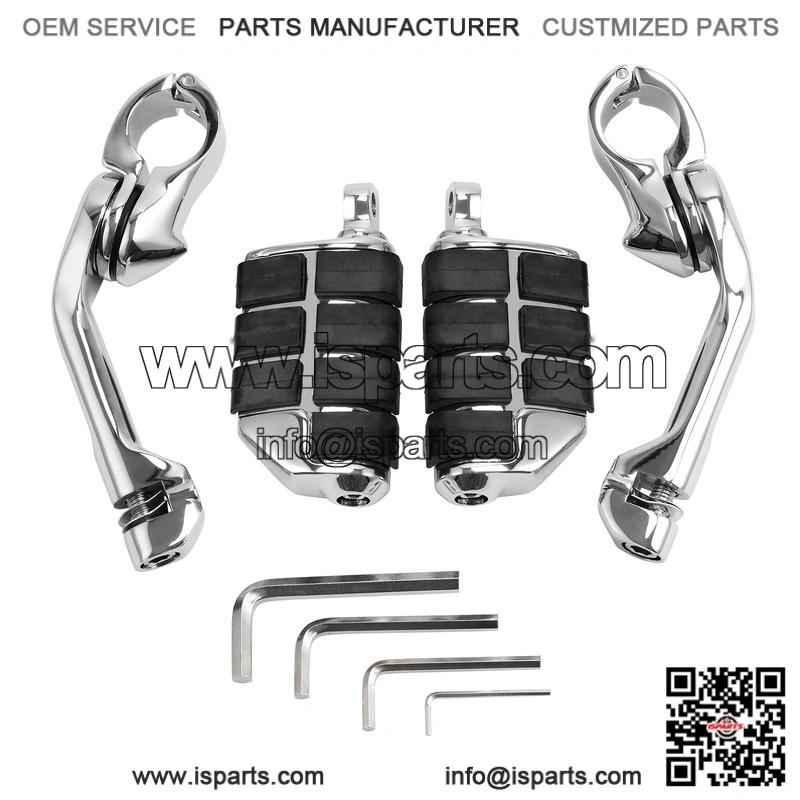 Engine Guard Mounts Clamps & Highway Foot Pegs ?C 1 1/4" for Harley - Image 2