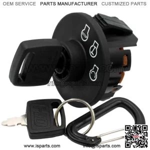 With 2 Keys, Starter Ignition Switch for Toro 117-2222 Grandstand