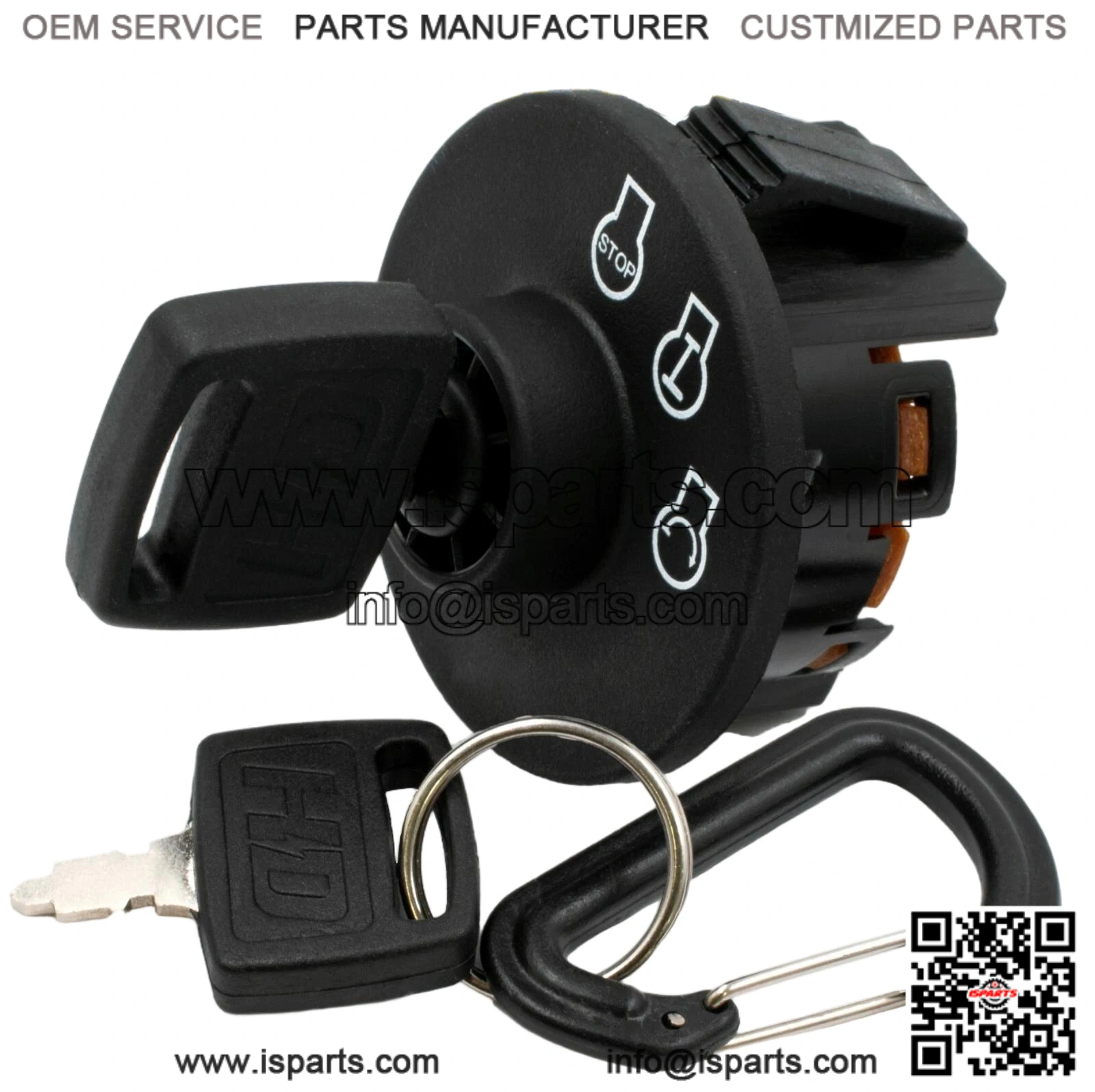 With 2 Keys, Starter Ignition Switch for Toro 117-2222 Grandstand