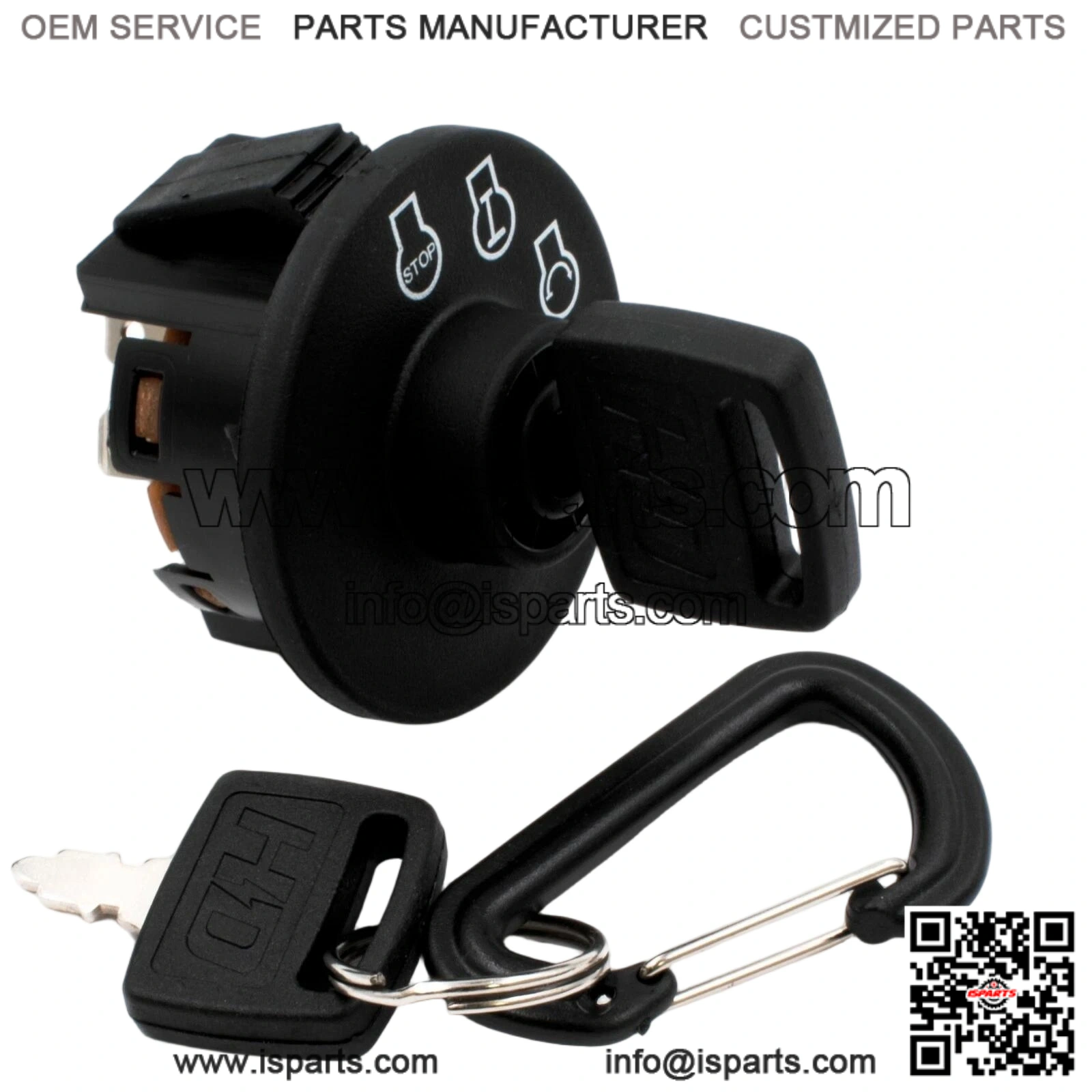 With 2 Keys, Starter Ignition Switch for Toro 117-2222 Grandstand - Image 2