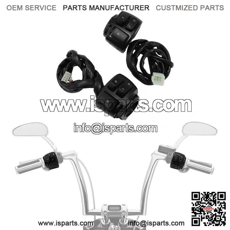 Handlebar Control Switches ?C Fit Harley Sportster Touring 1996-2013 & Dyna 96-11 - Image 2