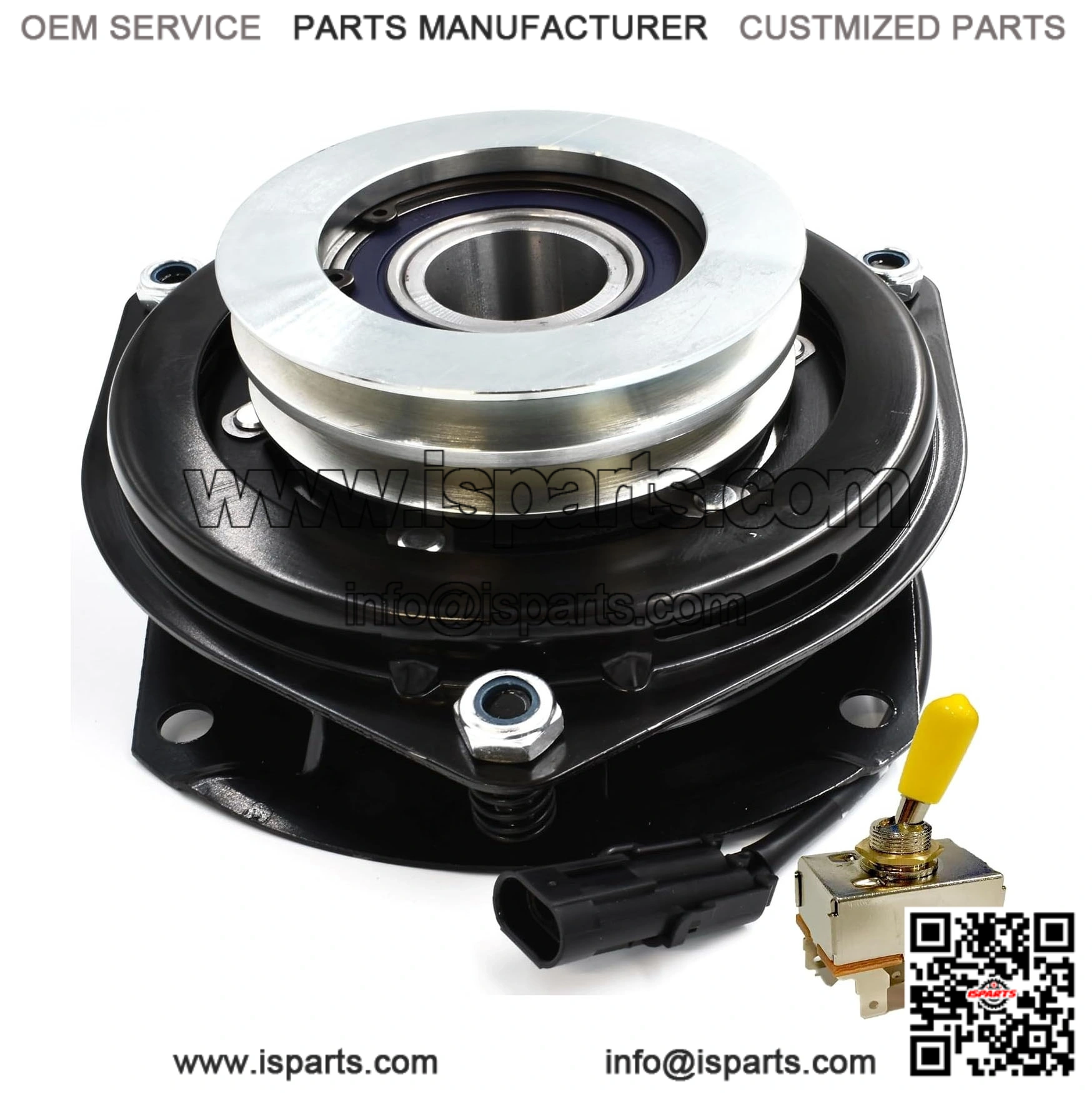 AM104238 Billet Pulley Electric PTO Clutch & AM39489 PTO Switch Set