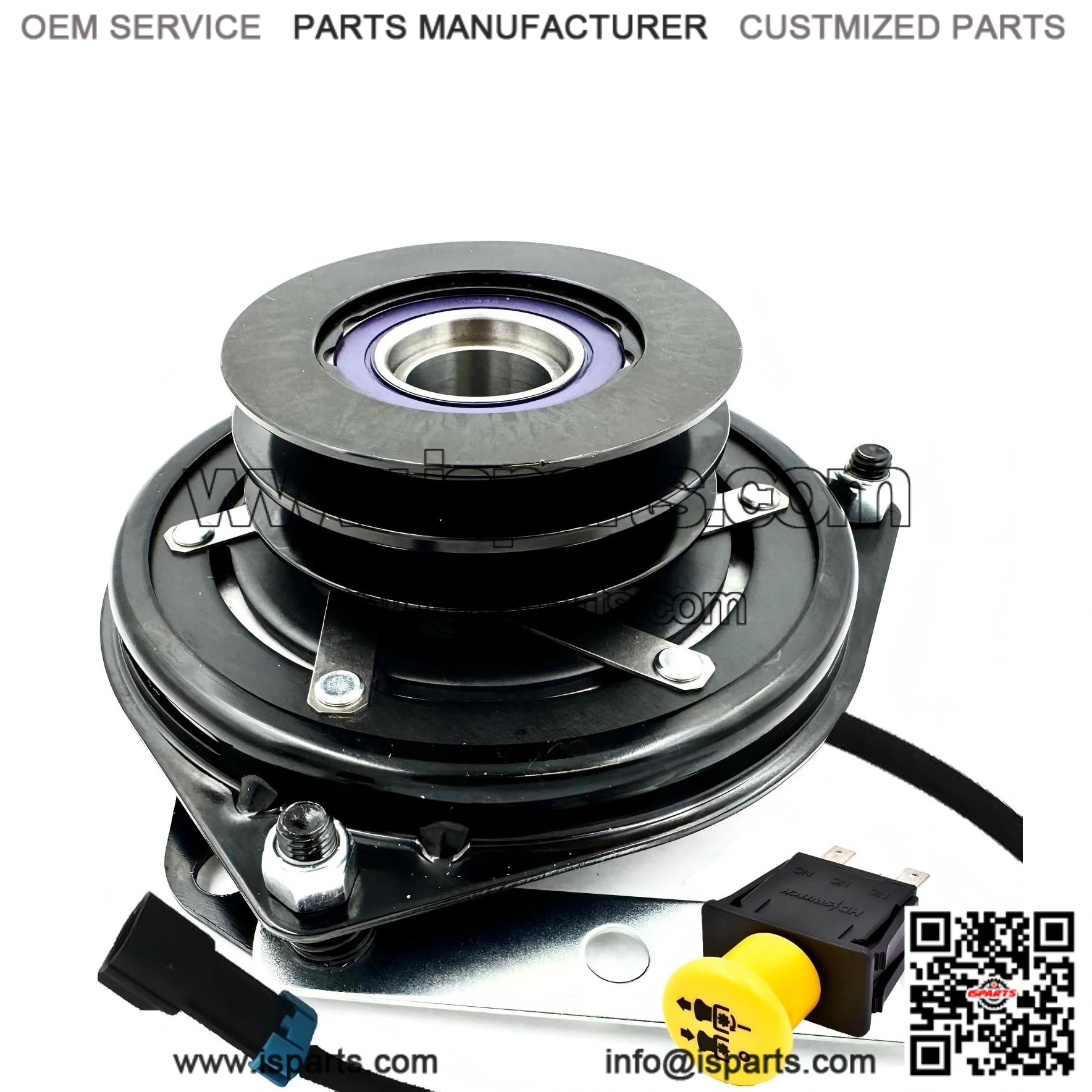 175ftlb (OEM 150) Clutch & 20A PTO Switch for John Deere AM126616