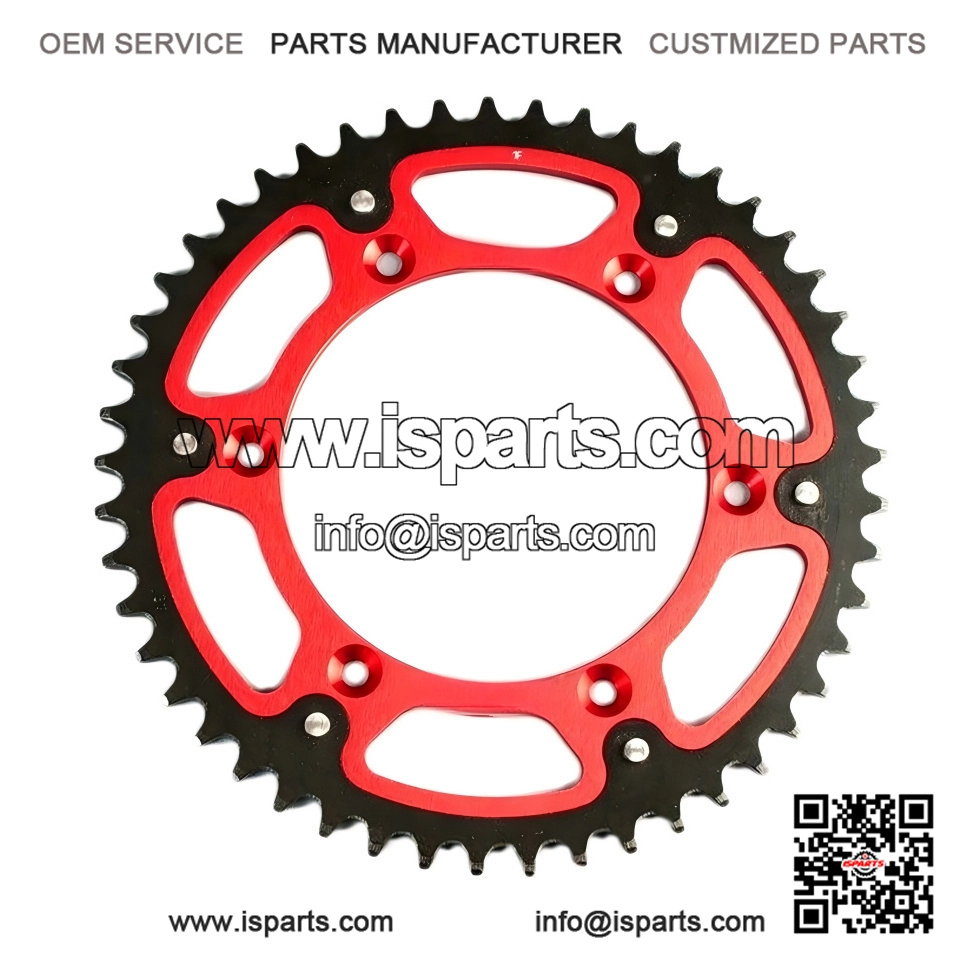 Red Stealth Rear ATV UTV Sprocket for Gas Gas WILD HP 450 Quad (2004-2006)