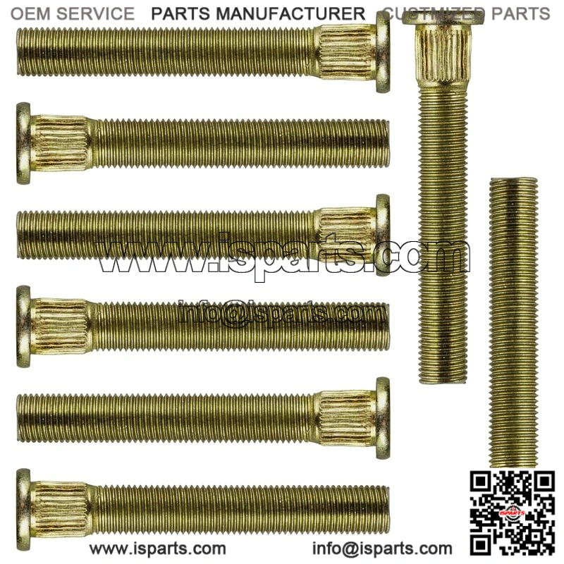 Polaris RZR S 800 EFI 2009-2014 8-Studs Front Wheel Hub Studs - Image 4
