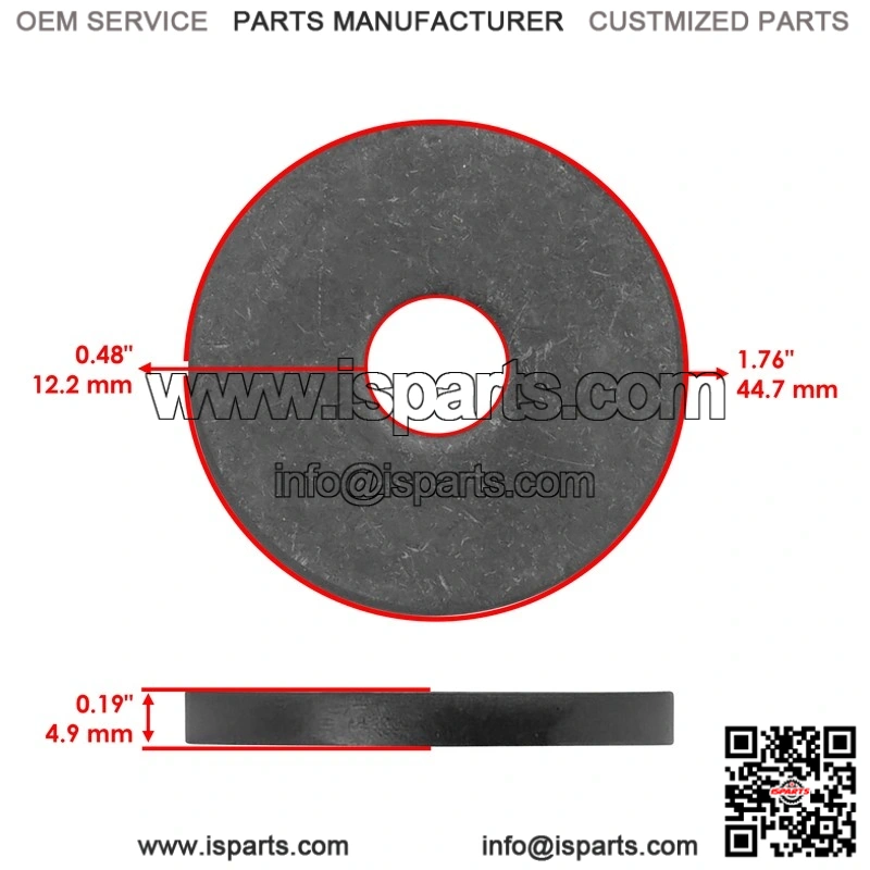 John Deere M12x1.75 LX289 2038R 19M7872 Deck Blade Bolt & Washer - Image 3