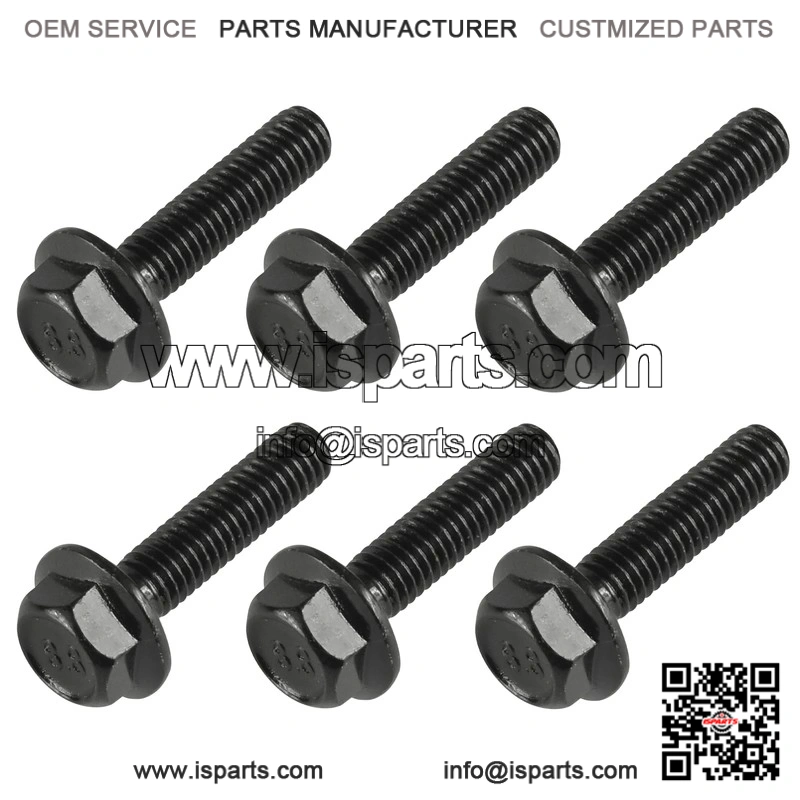 Yamaha 95817-06025-00 91001-06025-00 95812-06025-00 Flanged Head Bolt