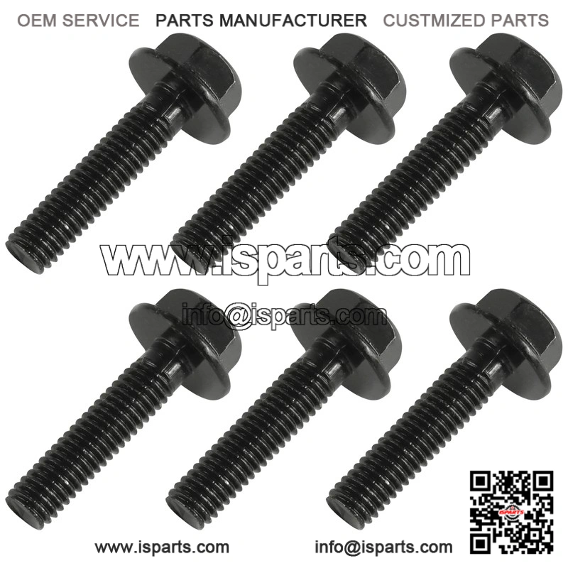 Yamaha 95817-06025-00 91001-06025-00 95812-06025-00 Flanged Head Bolt - Image 3