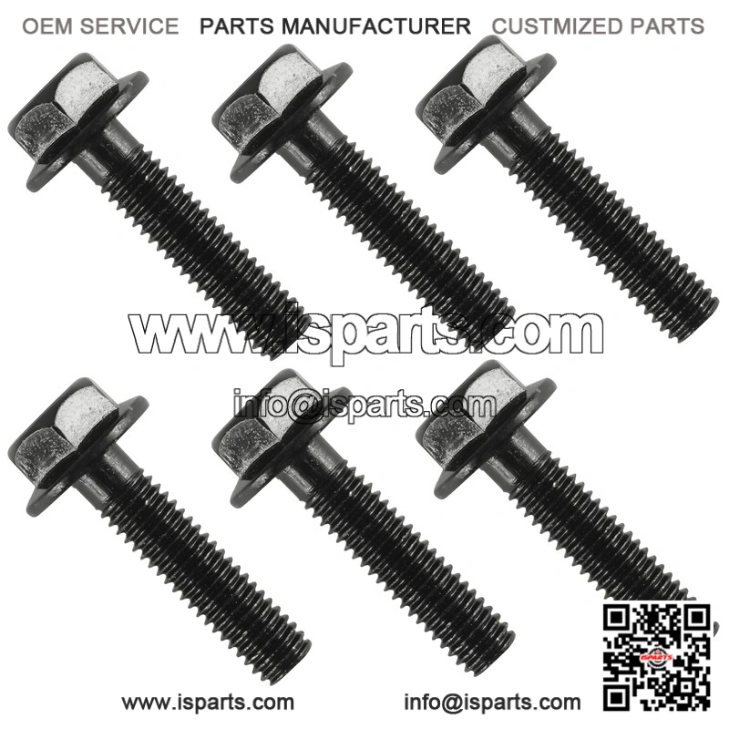 Yamaha 95817-06025-00 91001-06025-00 95812-06025-00 Flanged Head Bolt - Image 4