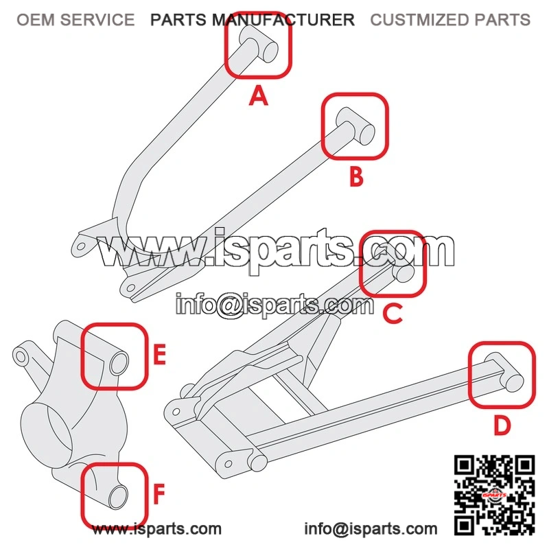 Polaris Ranger 500 2009-2013 / 800 2010-2017 / 900 2011-2014 / 7518562 Rear Knuckle Bolt - Image 2