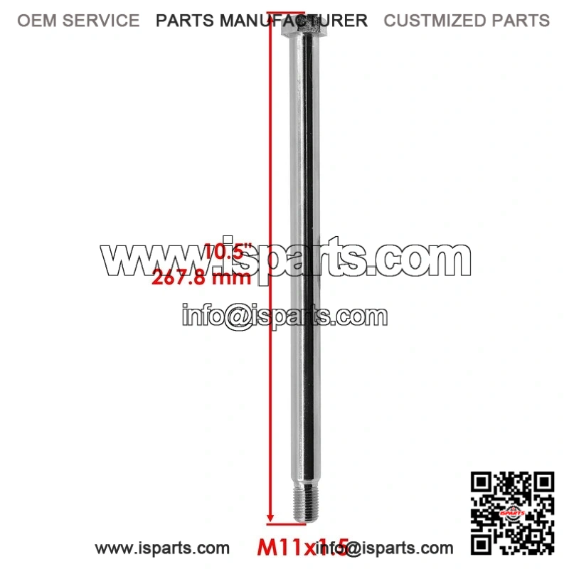 Yamaha Blaster YFS200 1988-2006 / M11 X 1.5 Swingarm Pivot Shaft Bolt - Image 2