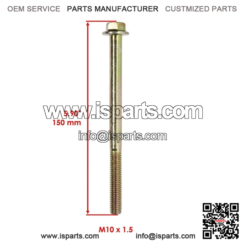 Polaris 7518467 7547313 x2 Rear Bearing Carrier Lower Bolt & Nut - Image 2