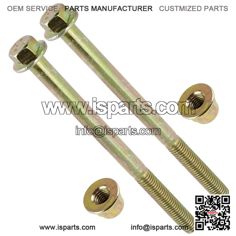 Polaris 7518467 7547313 x2 Rear Bearing Carrier Lower Bolt & Nut - Image 4