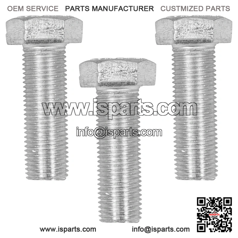 Dixie Chopper 1/2-20 x 1 1/2 Spindle Blade Hex Bolts B-349 & W-201 - Image 4