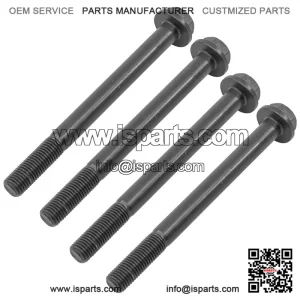 Polaris 7518566 7519365 M10-1.25 x 122 mm Hex Flange Bolts Screw