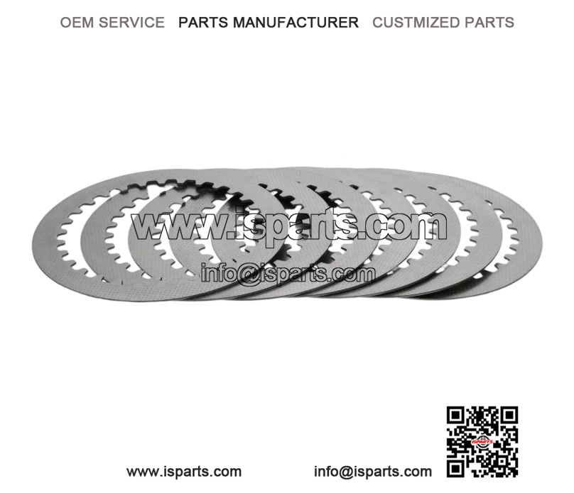 Clutch Plate Kit with 7 Steel Plates for Yamaha YFM660R Raptor 660 (2001-2005)