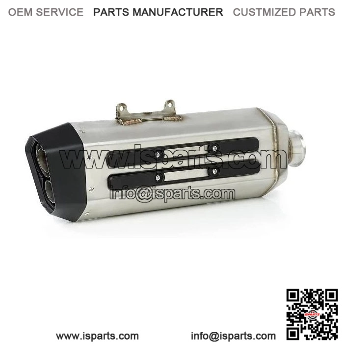 QJ MOTOR SRT 800 Performance Muffler - Model EQ1007SS -Exhaust