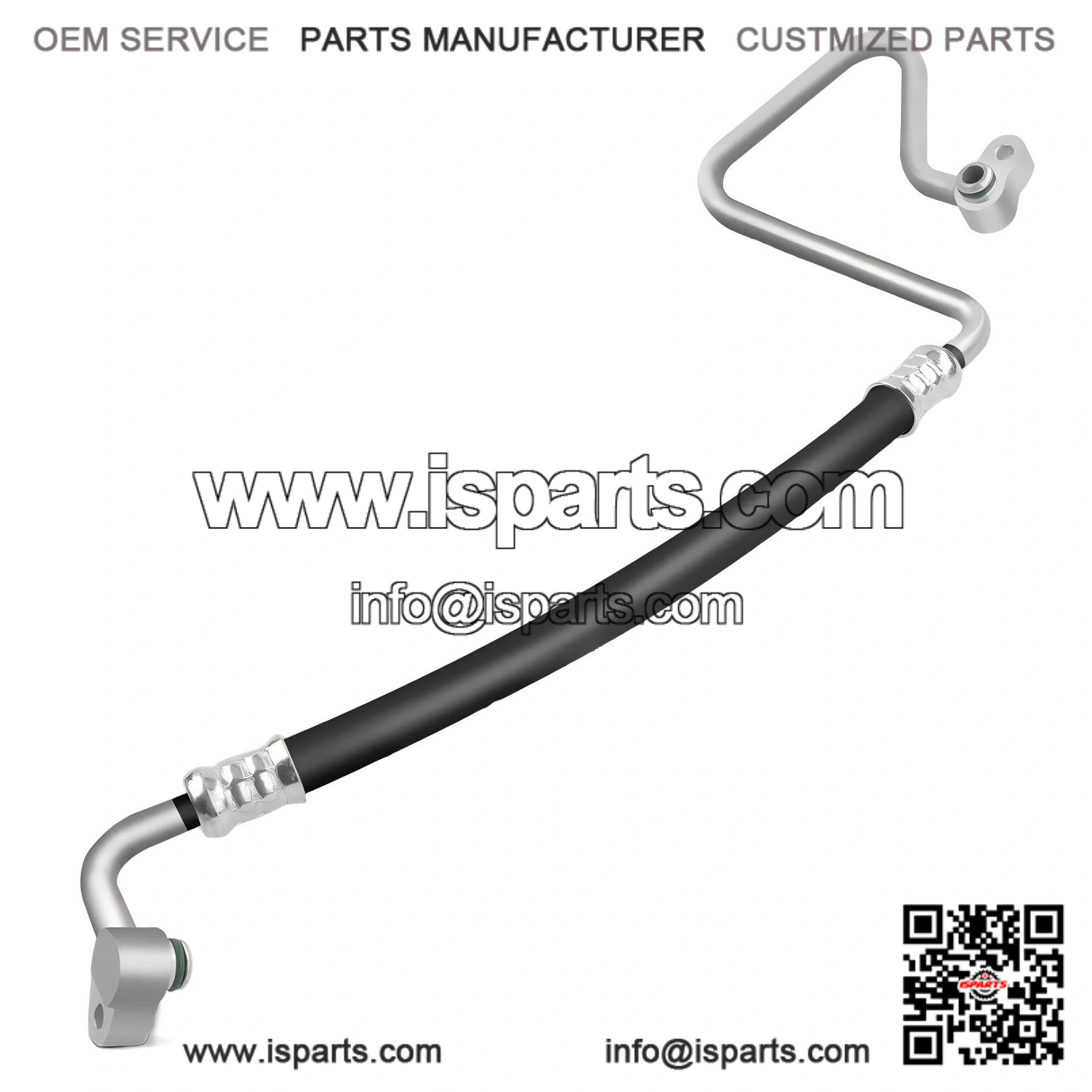 A/C Discharge Line Hose Assembly for Honda Civic 2006-2011 1.8L, Compressor to Condenser