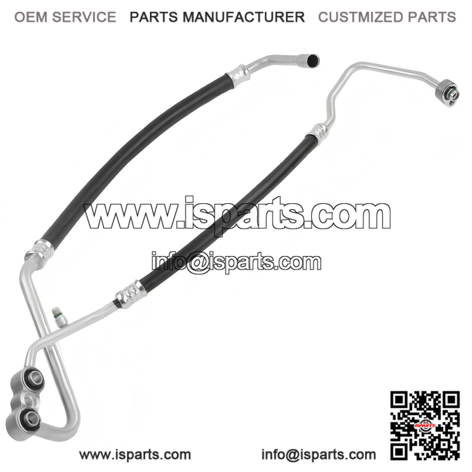 A/C Suction & Discharge Line Hose Assembly for Dodge Ram 2500 2006-2009 & Ram 3500 2006-2007, 5.9L 6.7L, Diesel