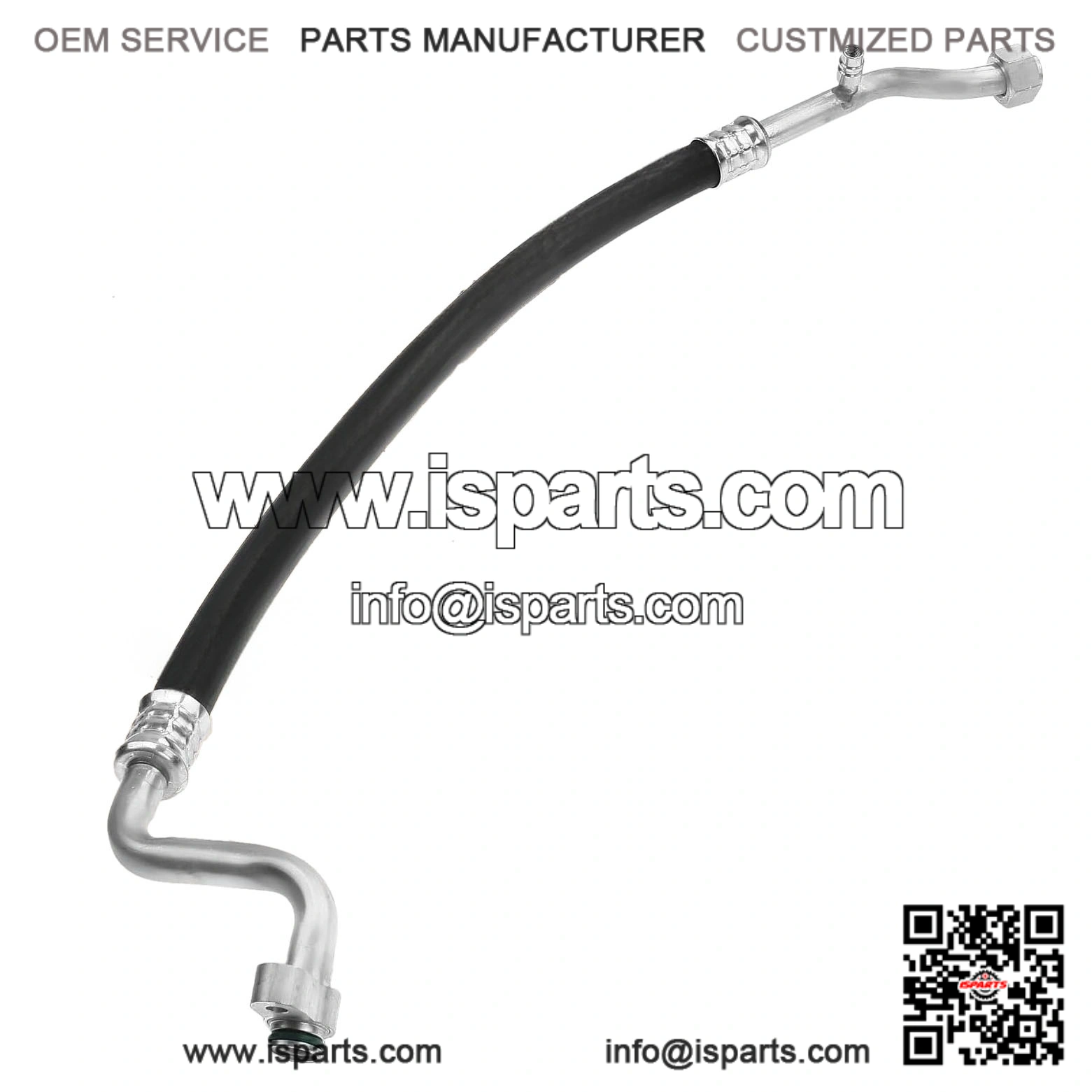 A/C Suction Hose Assembly for Honda Civic 2006-2011, L4 1.8L, Low Pressure - Compressor to Evaporator