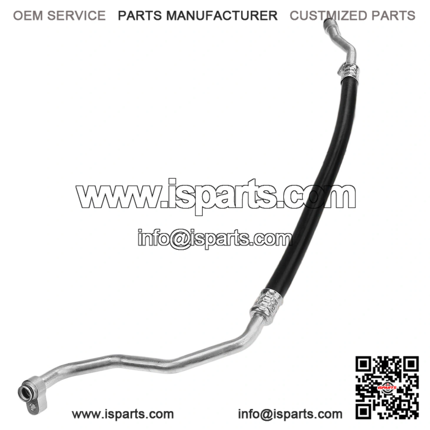 A/C Suction Hose Assembly for Honda Accord 2013-2017, 2.4L, Compressor to Evap