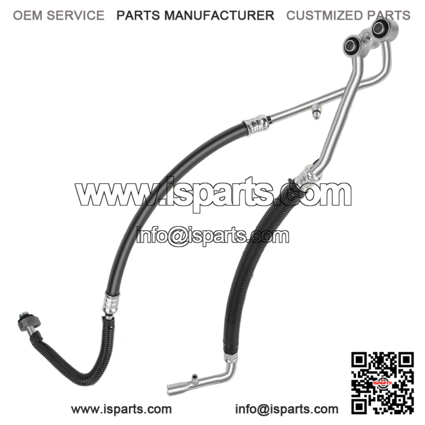 A/C Suction Hose & Discharge Line Hose Assembly for Dodge Ram 2500/Ram 3500 2003-2005, Ram 4000 2005, 5.9L, OHV, Diesel