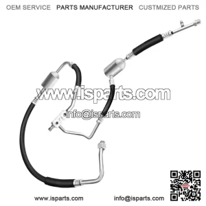 A/C Suction Hose & Discharge Line Hose Assembly for Ford F-150, F-250, F-350, Bronco, 1989-1993, OHV