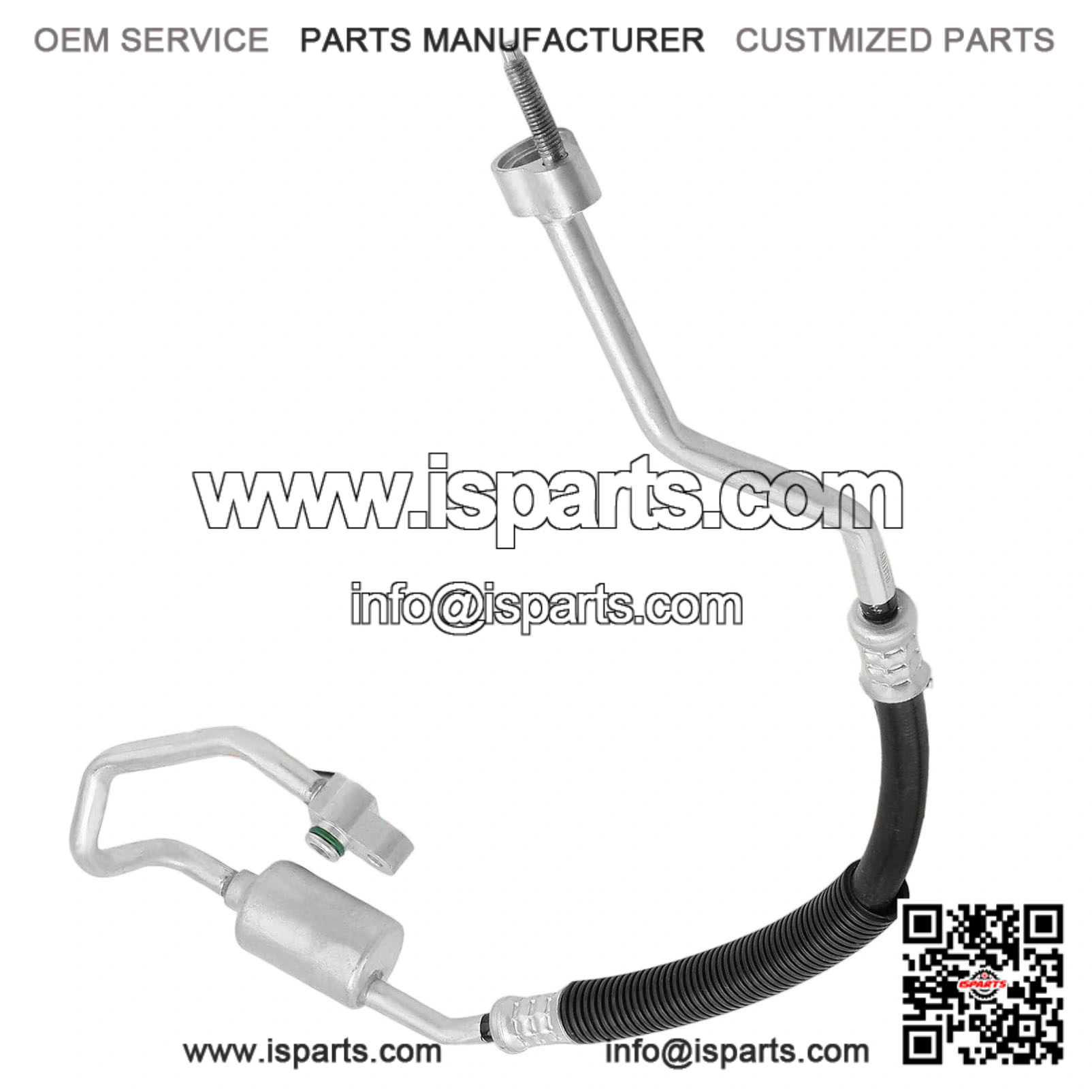 A/C Discharge Line Hose Assembly for Ford Edge 2007-2014 & Lincoln MKX 2007-2015, 3.5L 3.7L, Compressor to Condenser