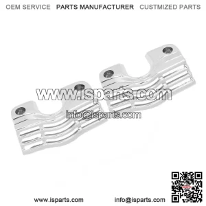 Chrome Slotted Head Bolt Spark Plug Cover ?C Fit Harley Twin Cam 1999-16