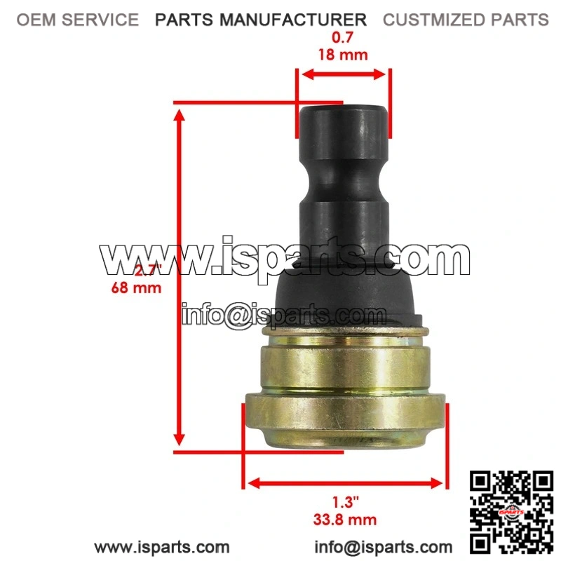 Polaris RZR XP 4 Turbo 2016-2021 Front Suspension Lower or Upper Ball Joint - Image 2