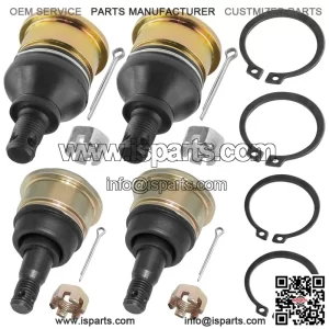Yamaha Grizzly 700 YFM7 YFM700 2007-2012 4 Upper and Lower Ball Joints